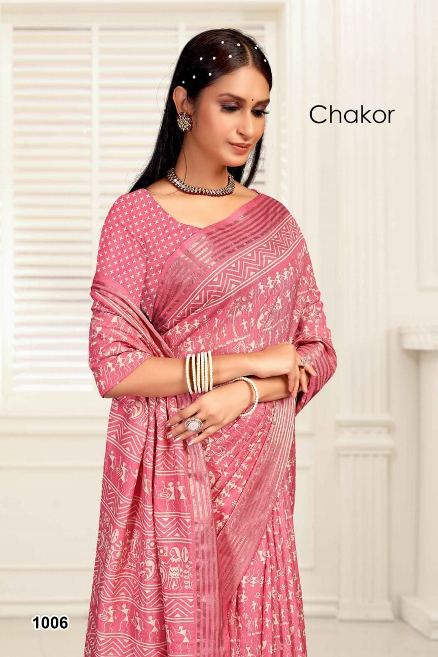 1006 Chakor Mahamani Creation Sarees