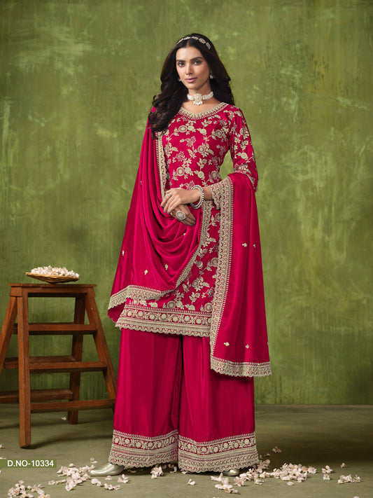 10334 Vol 33 Anjubaa Unstitched Suits