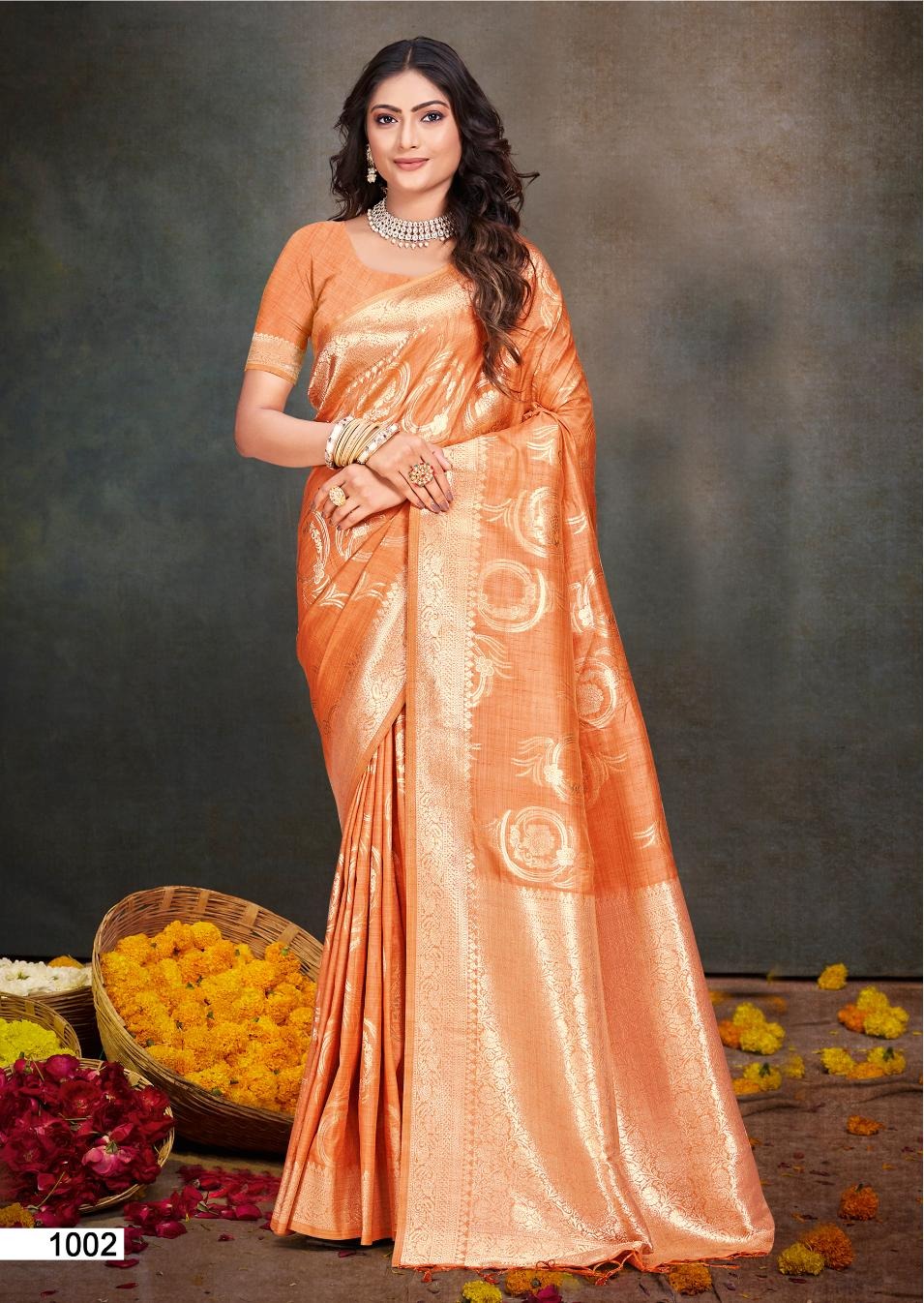 1002 Anubhuti Vol 1 Bunawat Sarees