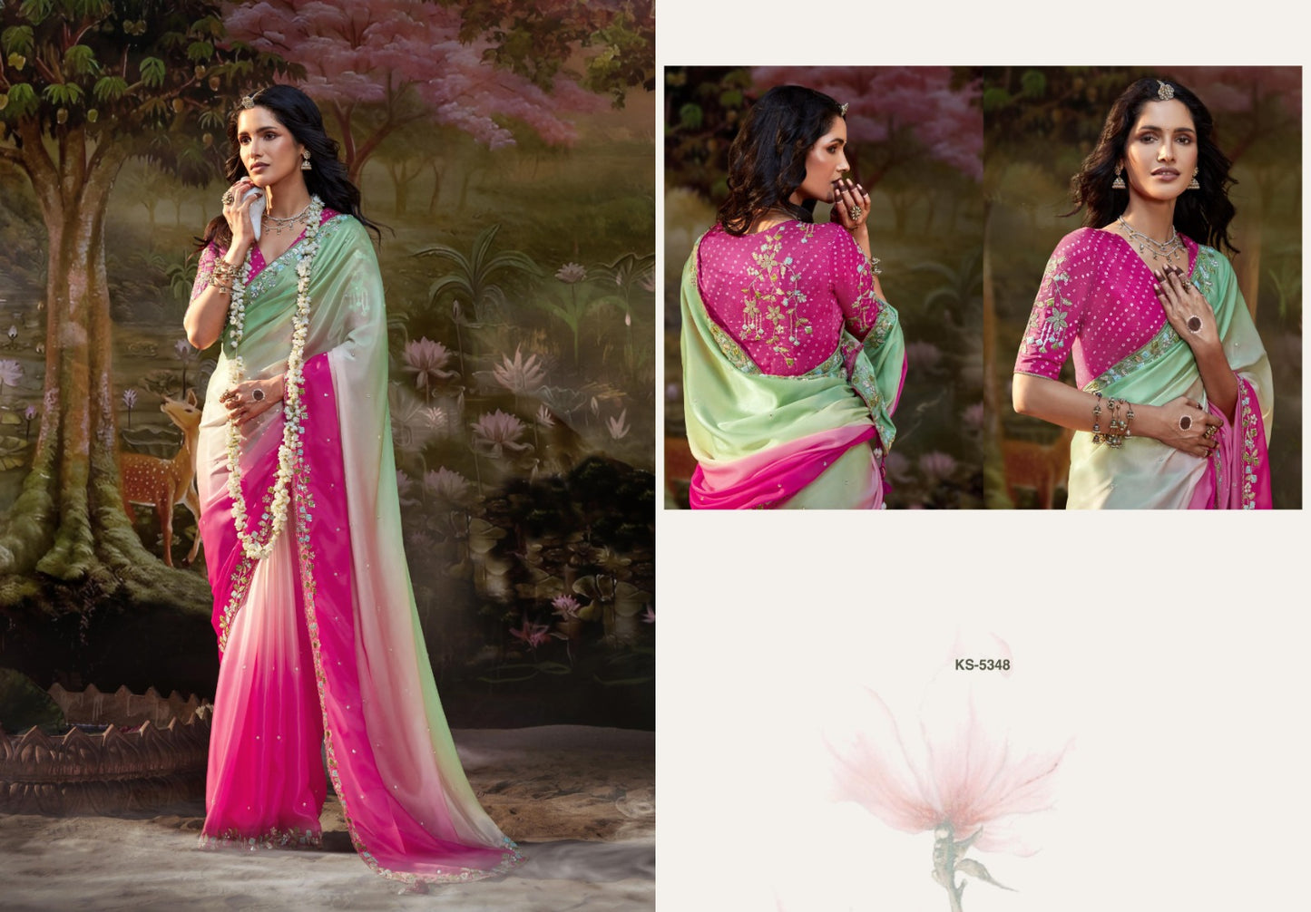 5348 Kajal Vol 15 Kimora Sarees