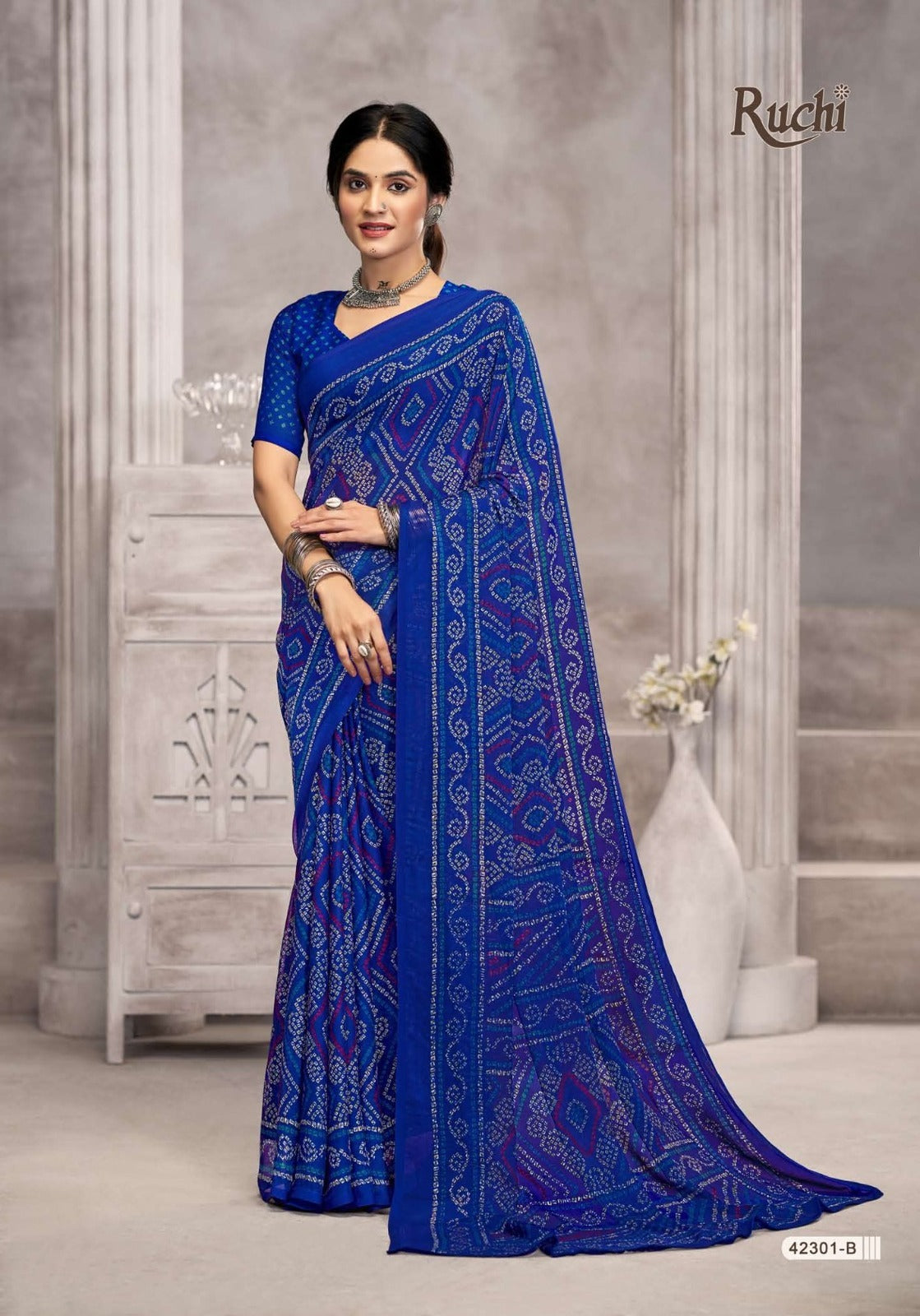 42301B Star Vol 194 Ruchi Chiffon Sarees