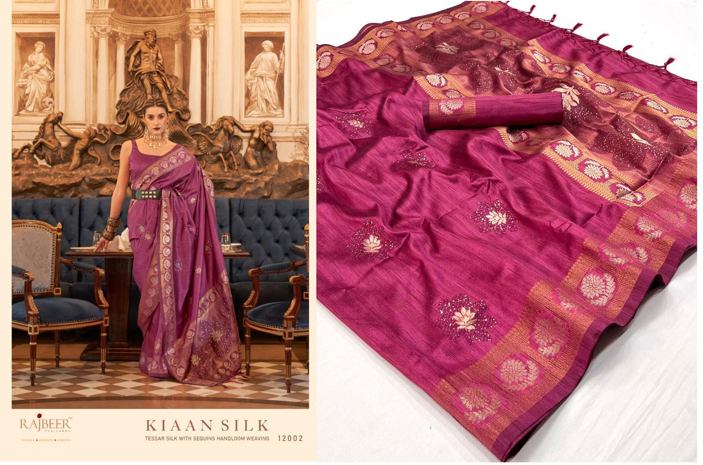 12002 Kiaan Silk Rajbeer Sarees