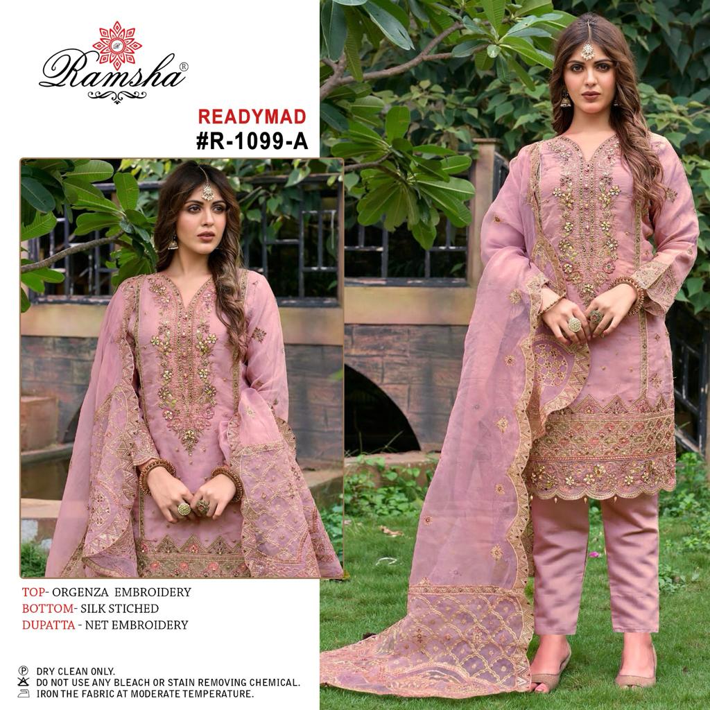 1099A Ramsha Pakistani Readymade Suits