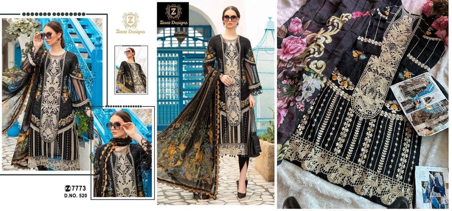 520 Ziaaz Designs Pakistani Salwar Suits