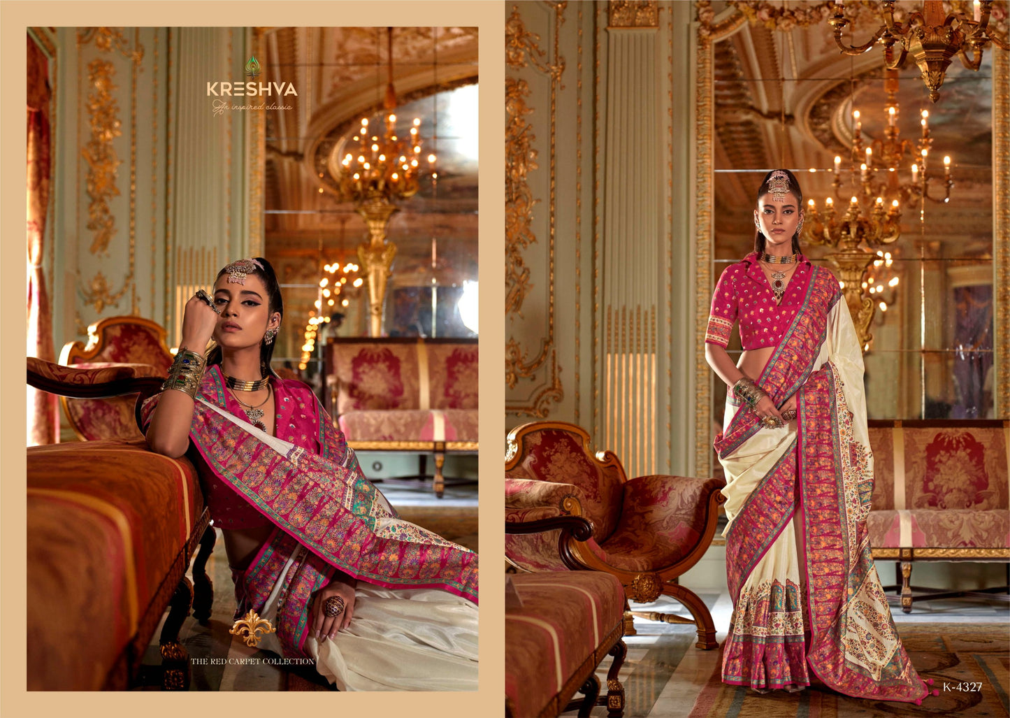 4327 Queen Kreshva Pv Silk Sarees