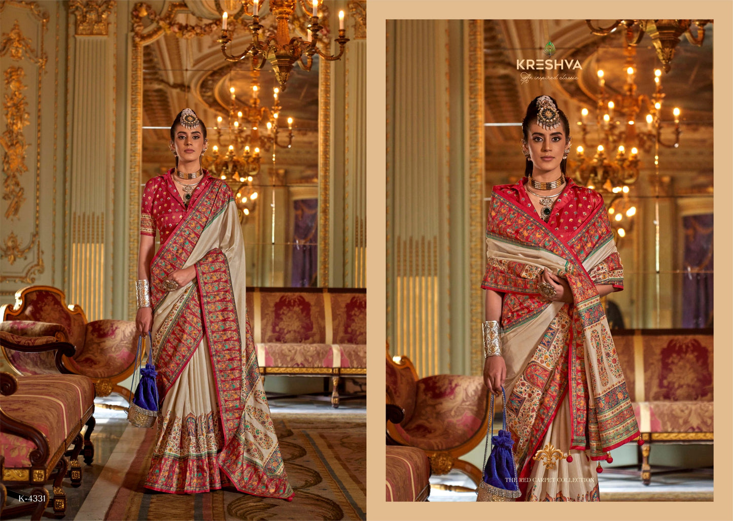 4331 Queen Kreshva Pv Silk Sarees