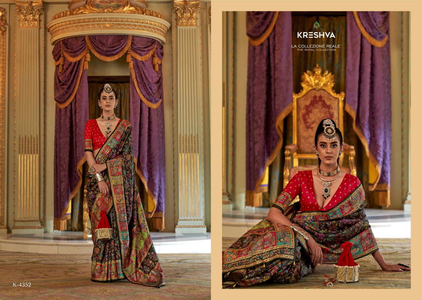 4352 Raj Kothi Kreshva Pv Silk Sarees
