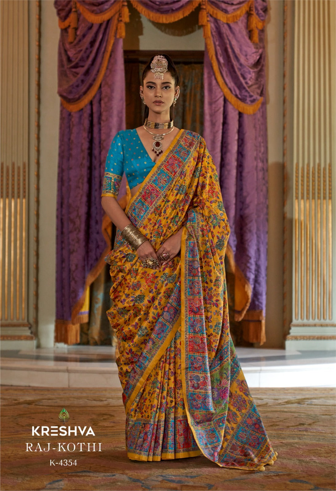4354 Raj Kothi Kreshva Pv Silk Sarees