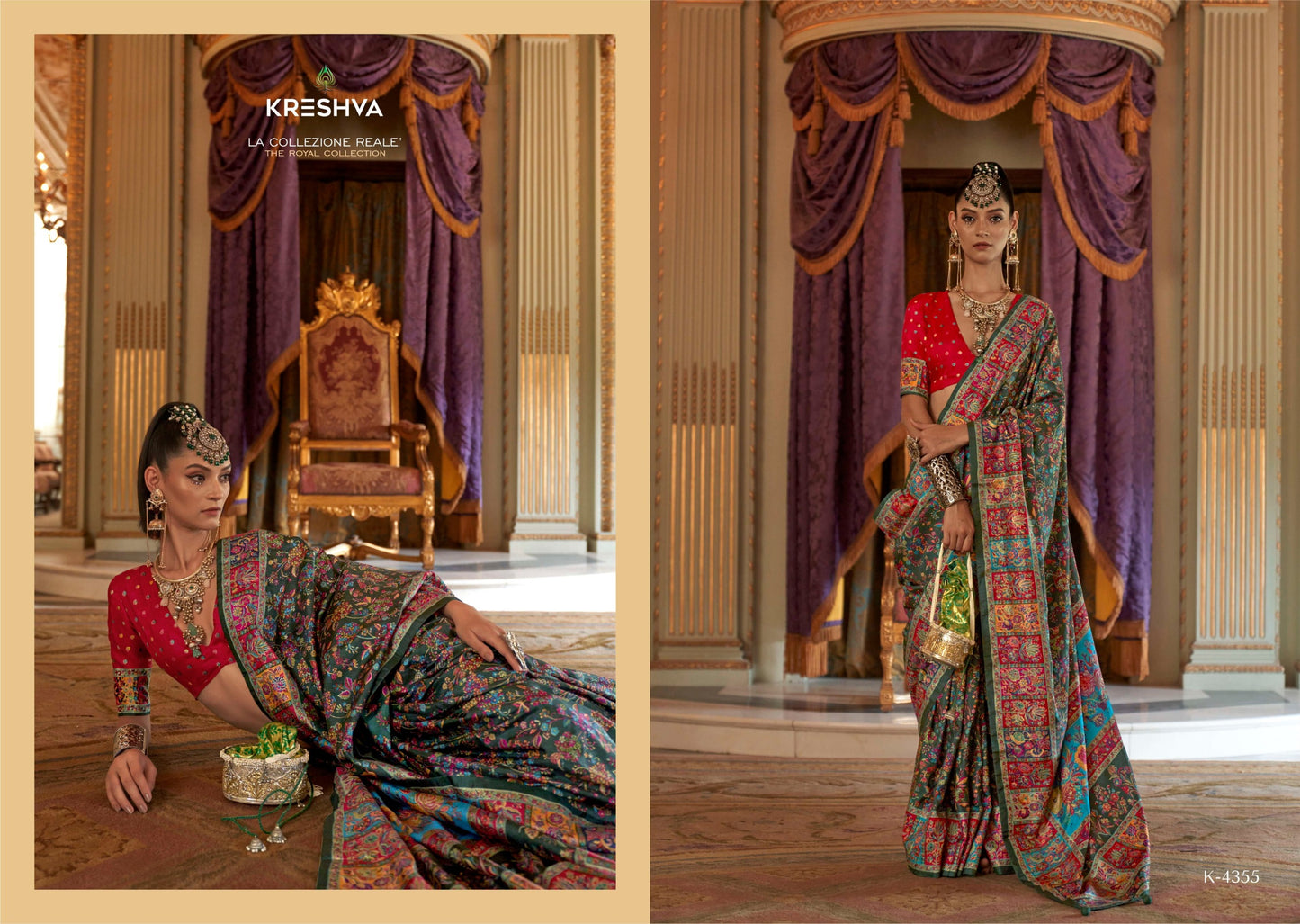 4355 Raj Kothi Kreshva Pv Silk Sarees