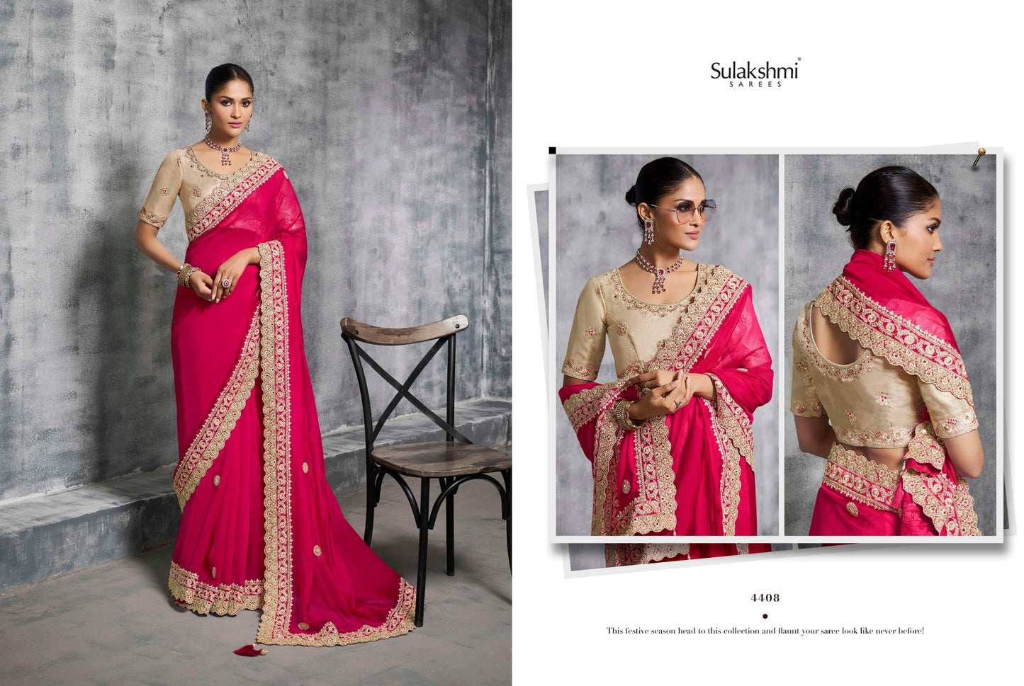 4408 Kashira Sulakshmi Prints Rangoli Satin Sarees