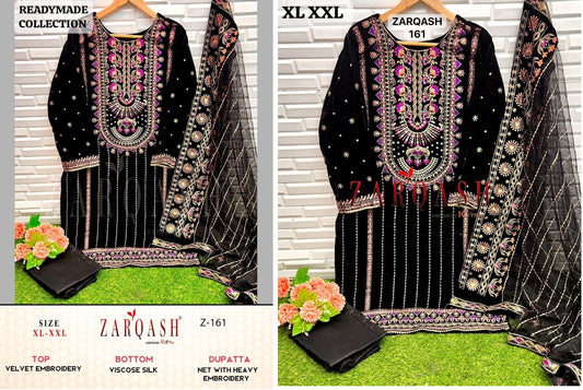 Z-161 Zarqash Pakistani Readymade Suits