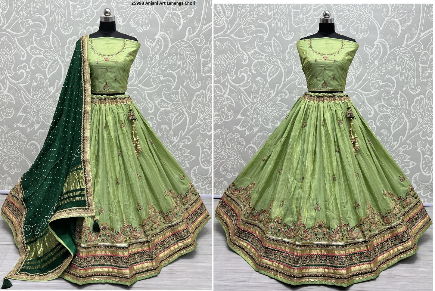 2599B Anjani Art Lehenga Choli