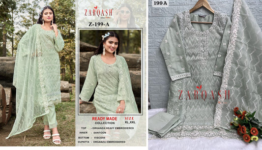 199A Zarqash Pakistani Readymade Suits