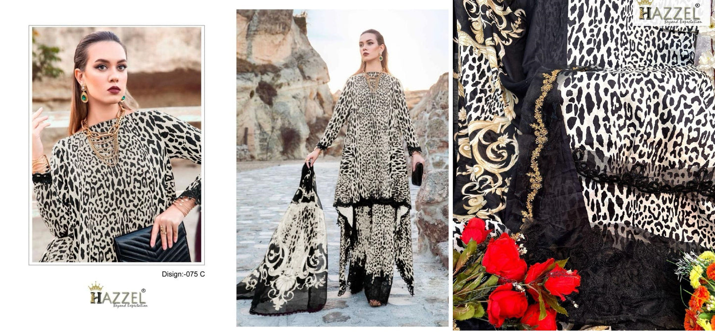 075C Hazzel Pakistani Salwar Suits