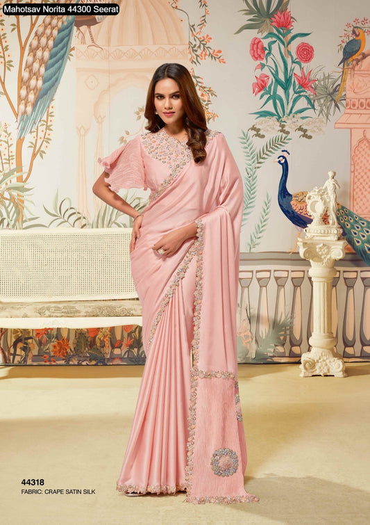 44318 Norita 44300 Seerat Mahotsav Satin Silk Sarees