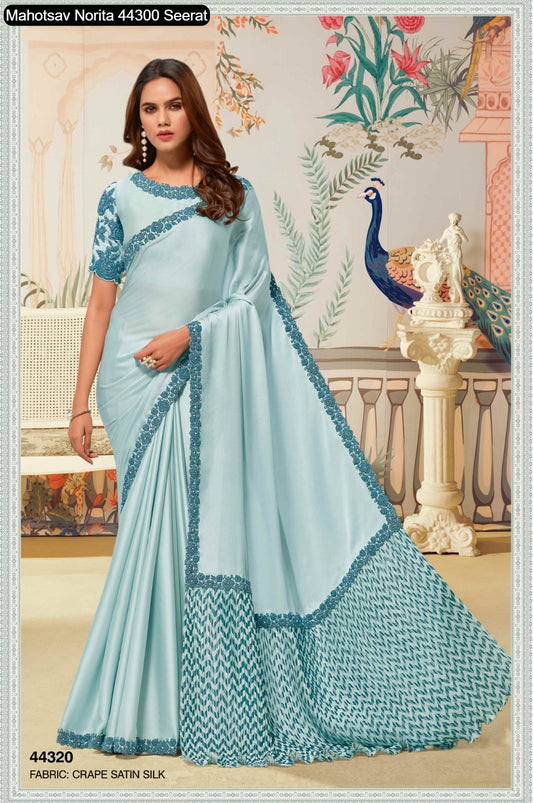 44320 Norita 44300 Seerat Mahotsav Satin Silk Sarees