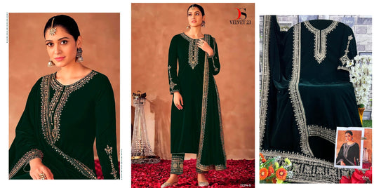 32214B Deepsy Velvet Suits