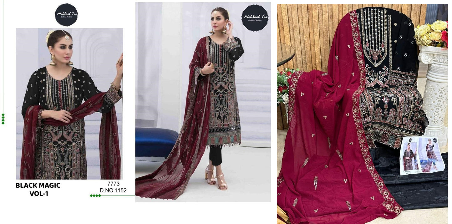 1152 Mehboob Tex Pakistani Salwar Suits