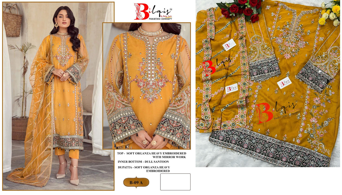 09A Bilqis Pakistani Salwar Suits