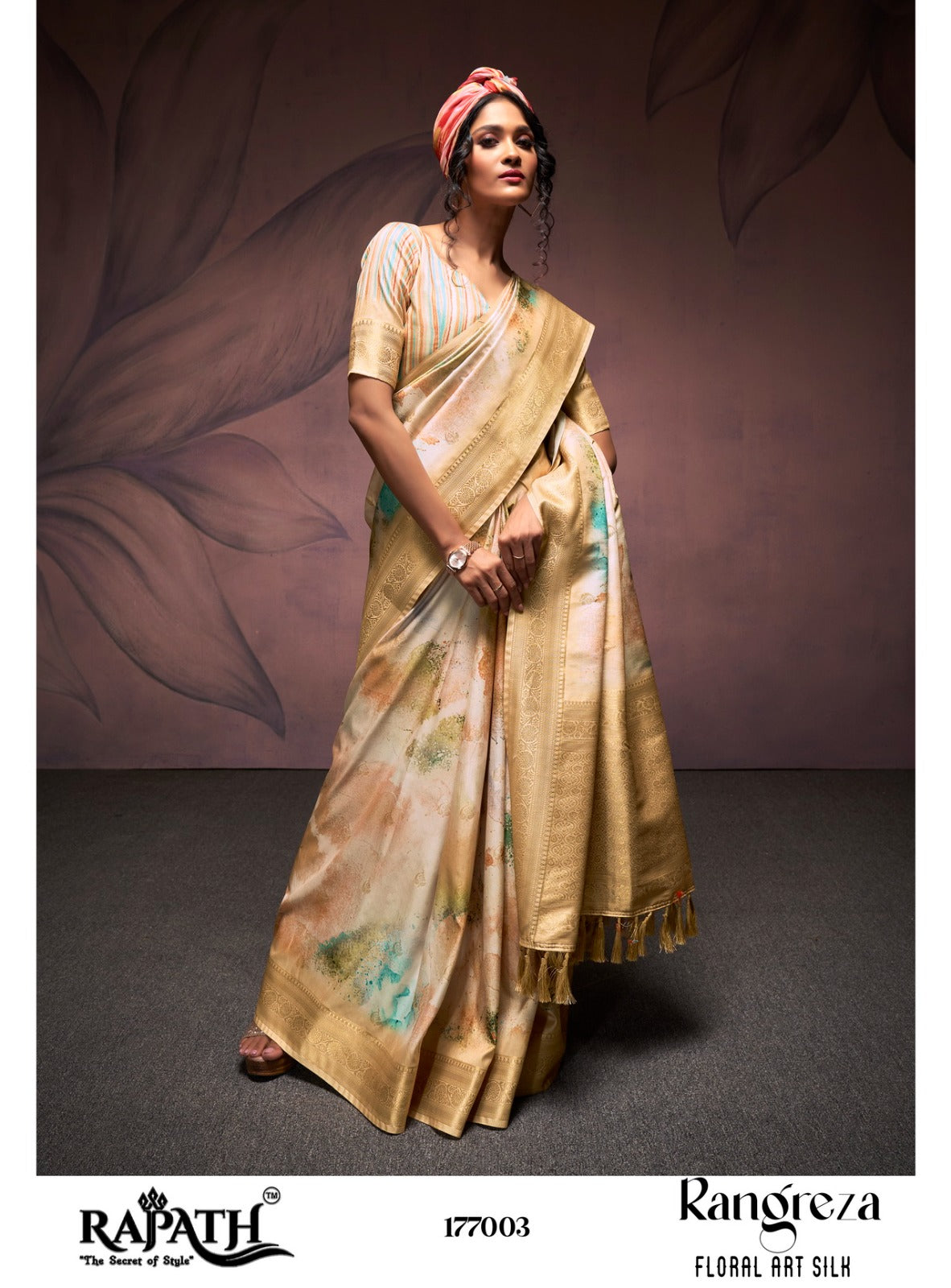177003 Rangreza Rajpath Sarees