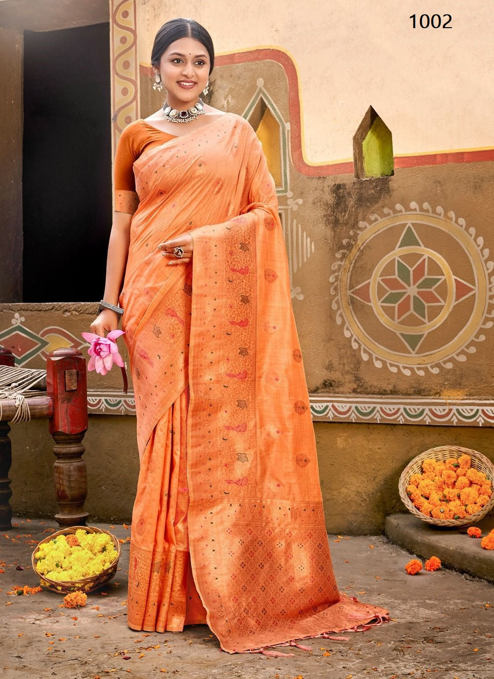 1002 Poshak Bunawat Sarees
