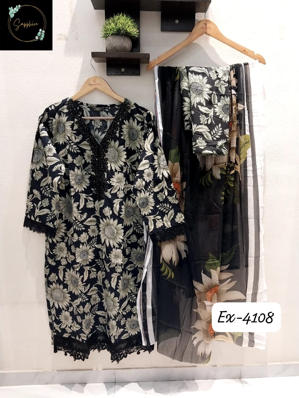 4108 Sapphire Pakistani Readymade Suits