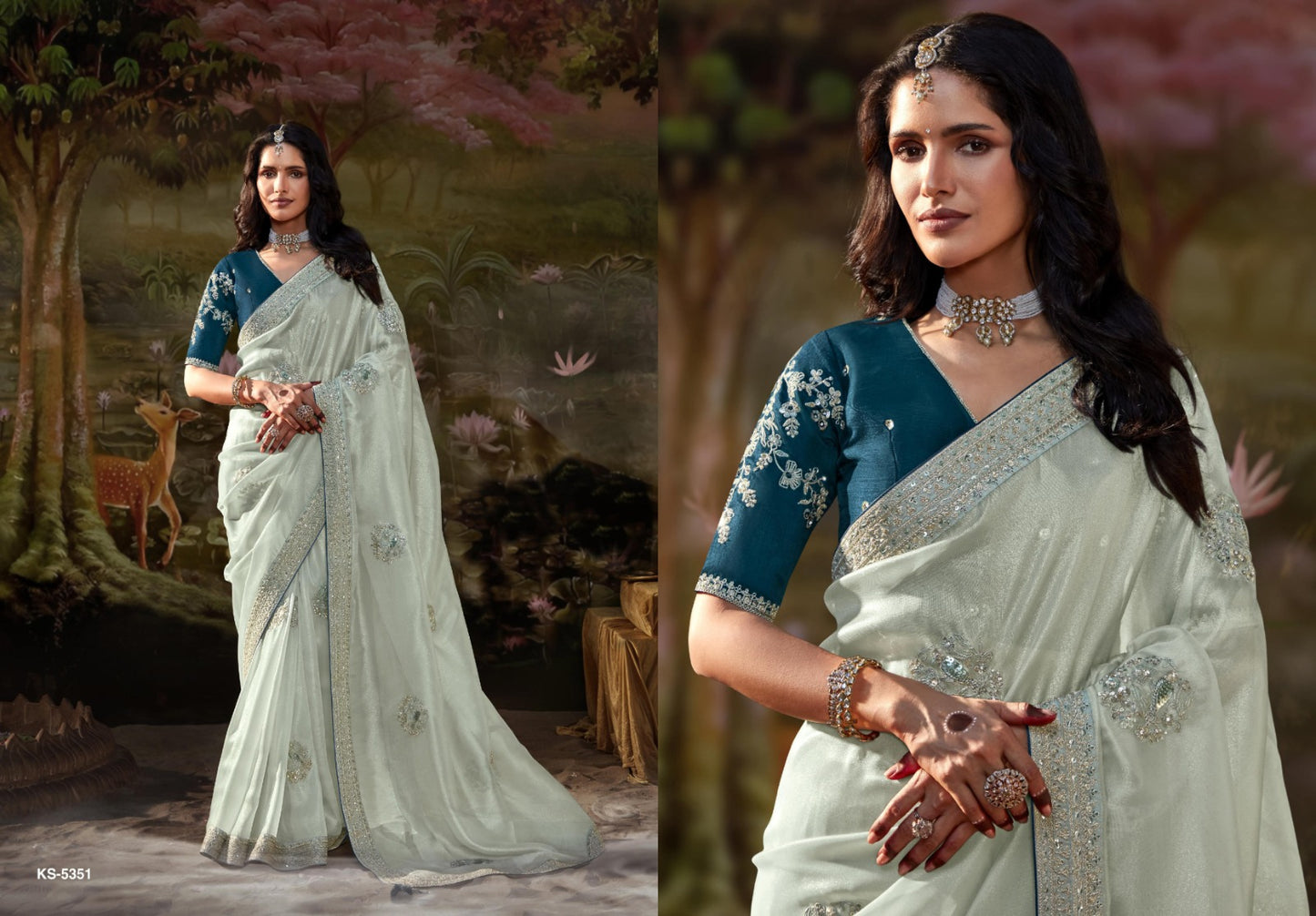 5351 Kajal Vol 15 Kimora Sarees