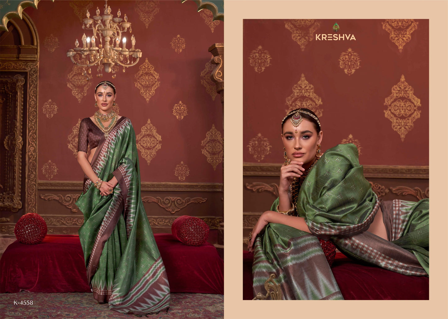 4558 Takshshila Kreshva Pc Silk Sarees