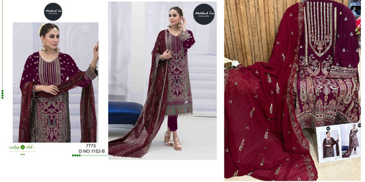 1152-B Mehboob Tex Pakistani Salwar Suits