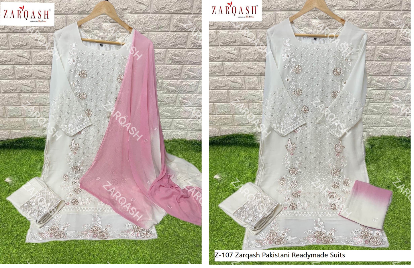 Z-107 Zarqash Pakistani Readymade Suits