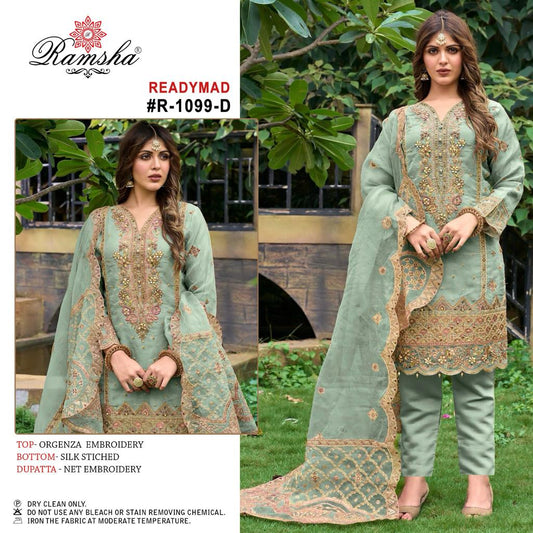 1099D Ramsha Pakistani Readymade Suits