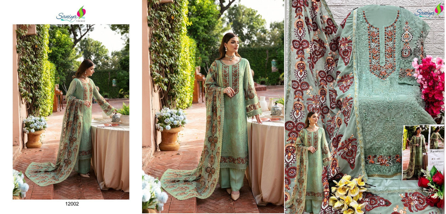 12002 Saniya Trendz Pakistani Salwar Suits