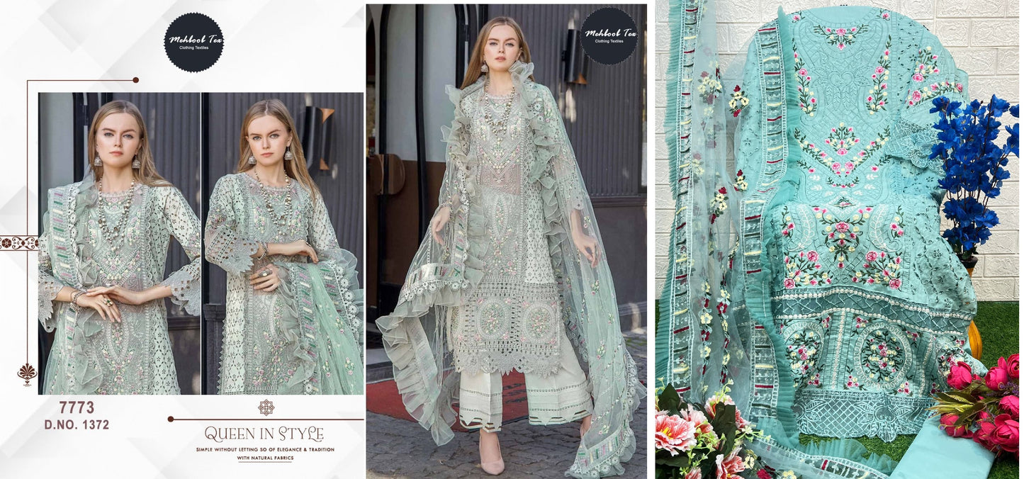 1372 Mehboob Tex Pakistani Salwar Suits