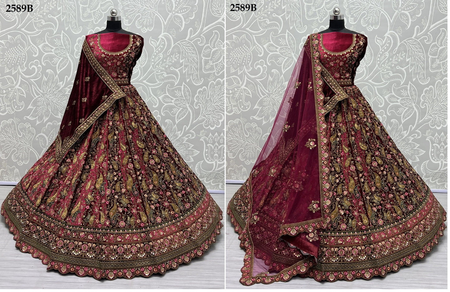 2589B Anjani Art Lehenga Choli