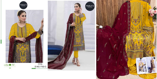 1152-C Mehboob Tex Pakistani Salwar Suits