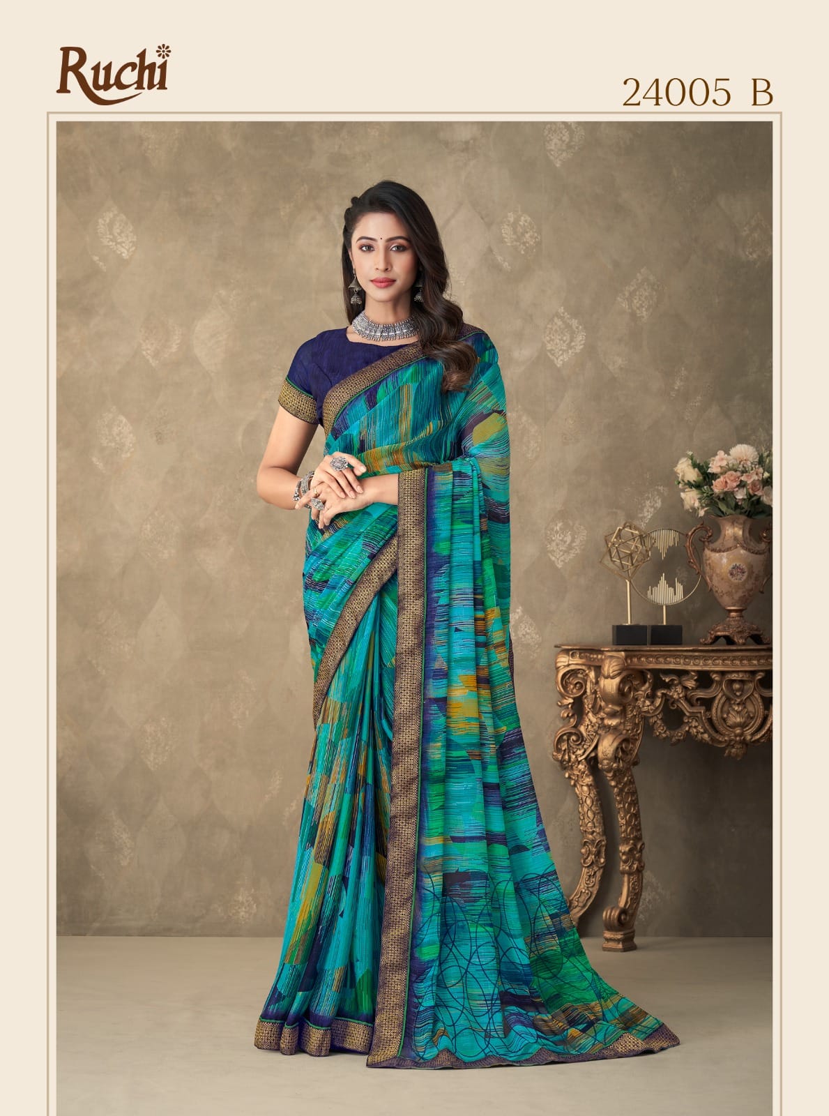 24005B Savera 7Th Edition Ruchi Sarees