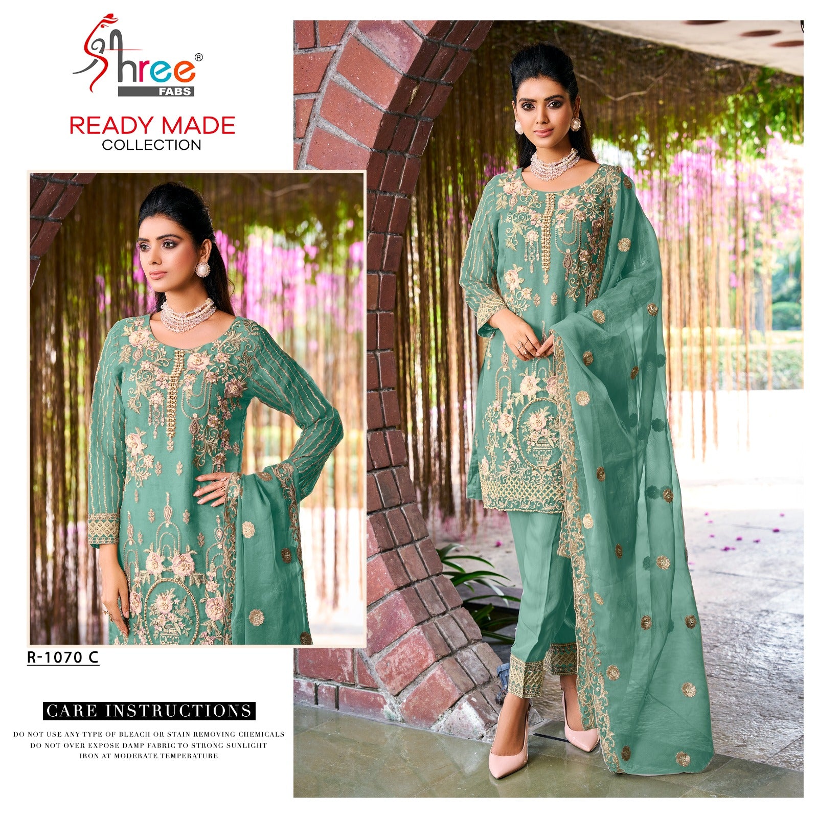 1070B Shree Fabs Pakistani Readymade Suits