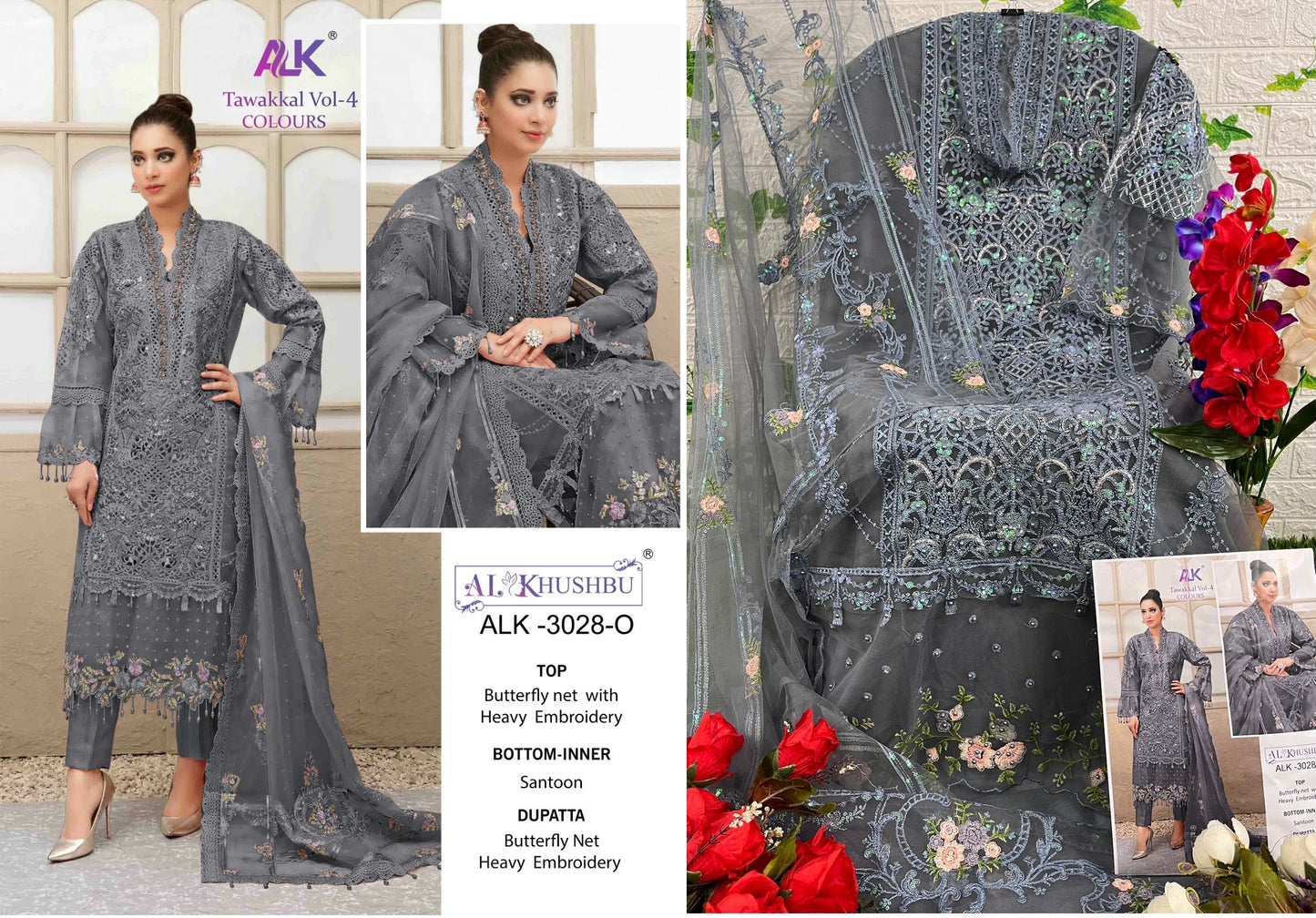 3028O Alk Pakistani Salwar Suits
