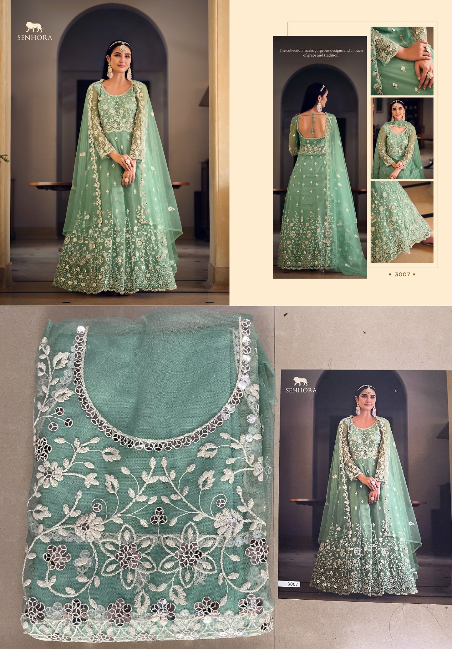 3007 Sarika Senhora Pakistani Salwar Suits