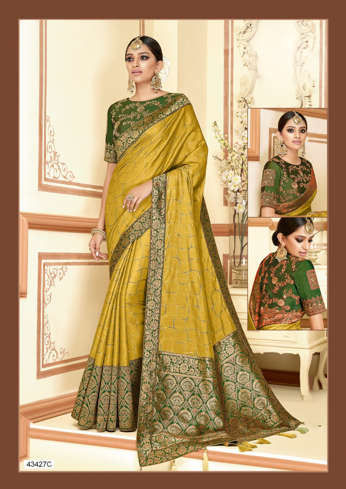 43427C Norita Vol 2 Mahotsav Sarees