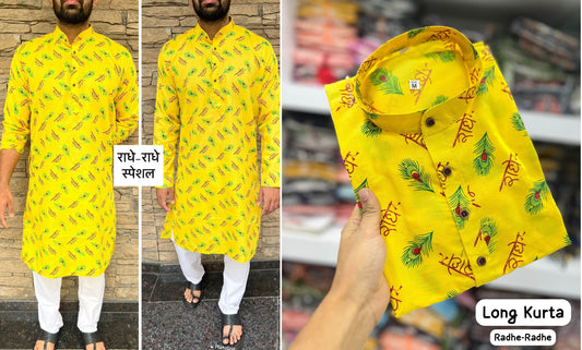 Radhe Bluehills Mens Kurta
