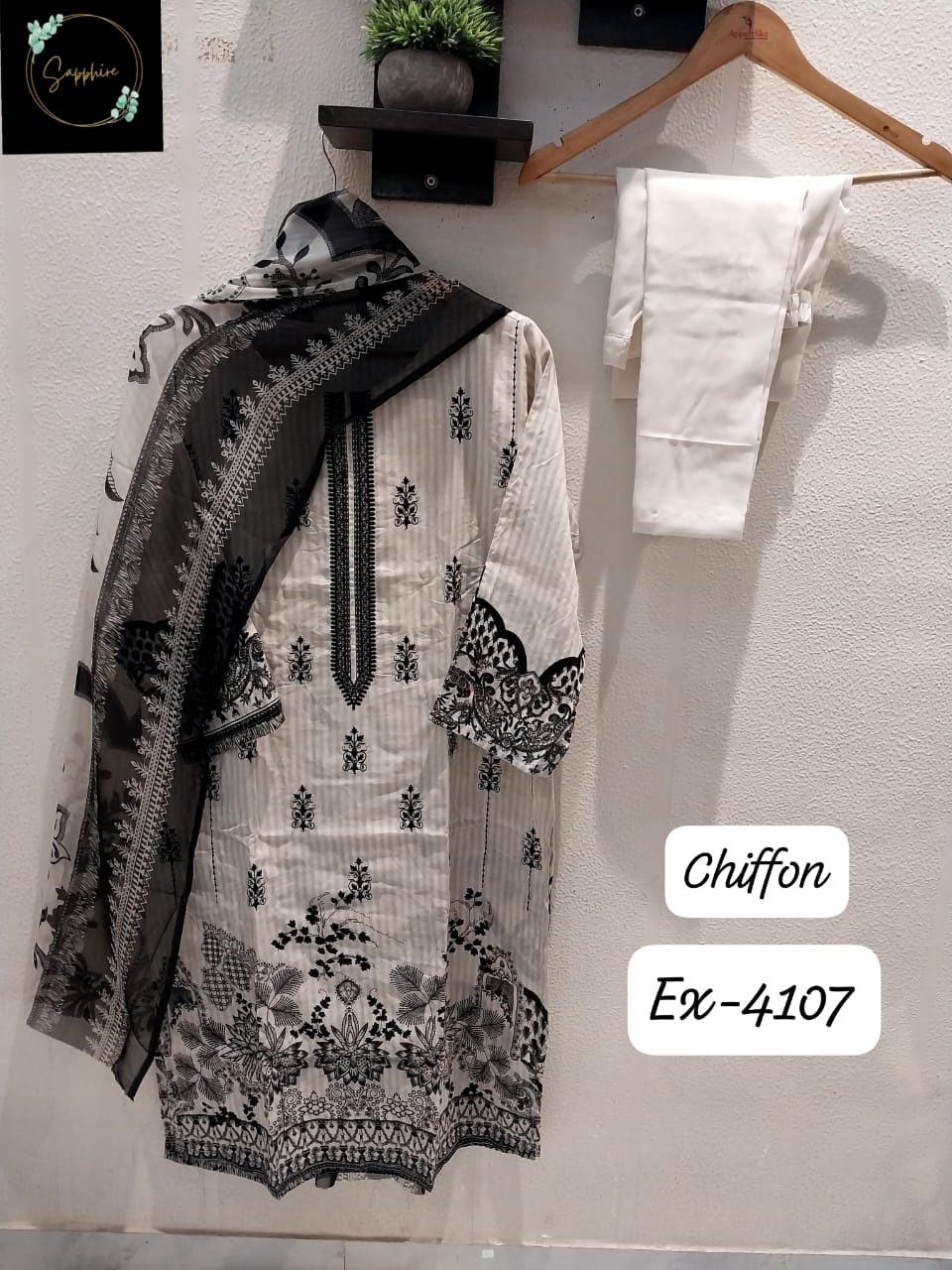 Vol 4107 Sapphire Pakistani Readymade Suits