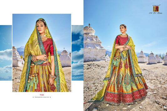 7105 Mn Lehenga Choli