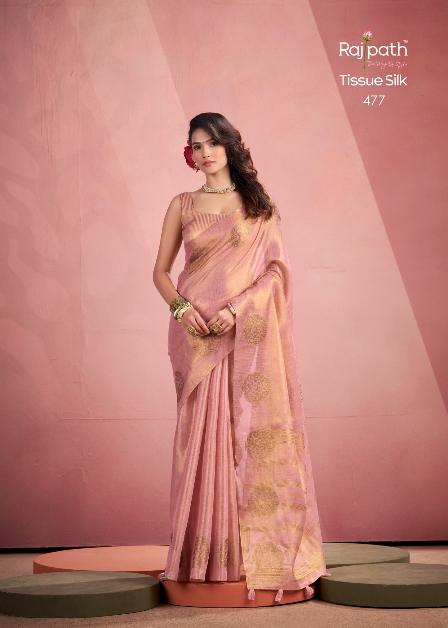 477 Mini Rajpath Silk Sarees