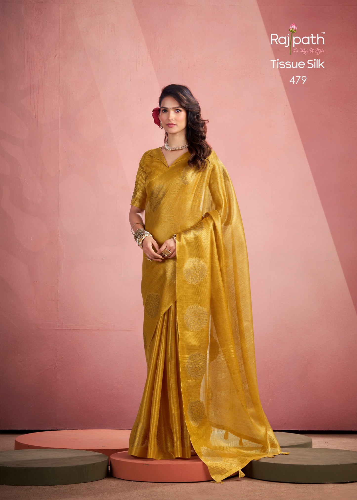 479 Mini Rajpath Silk Sarees