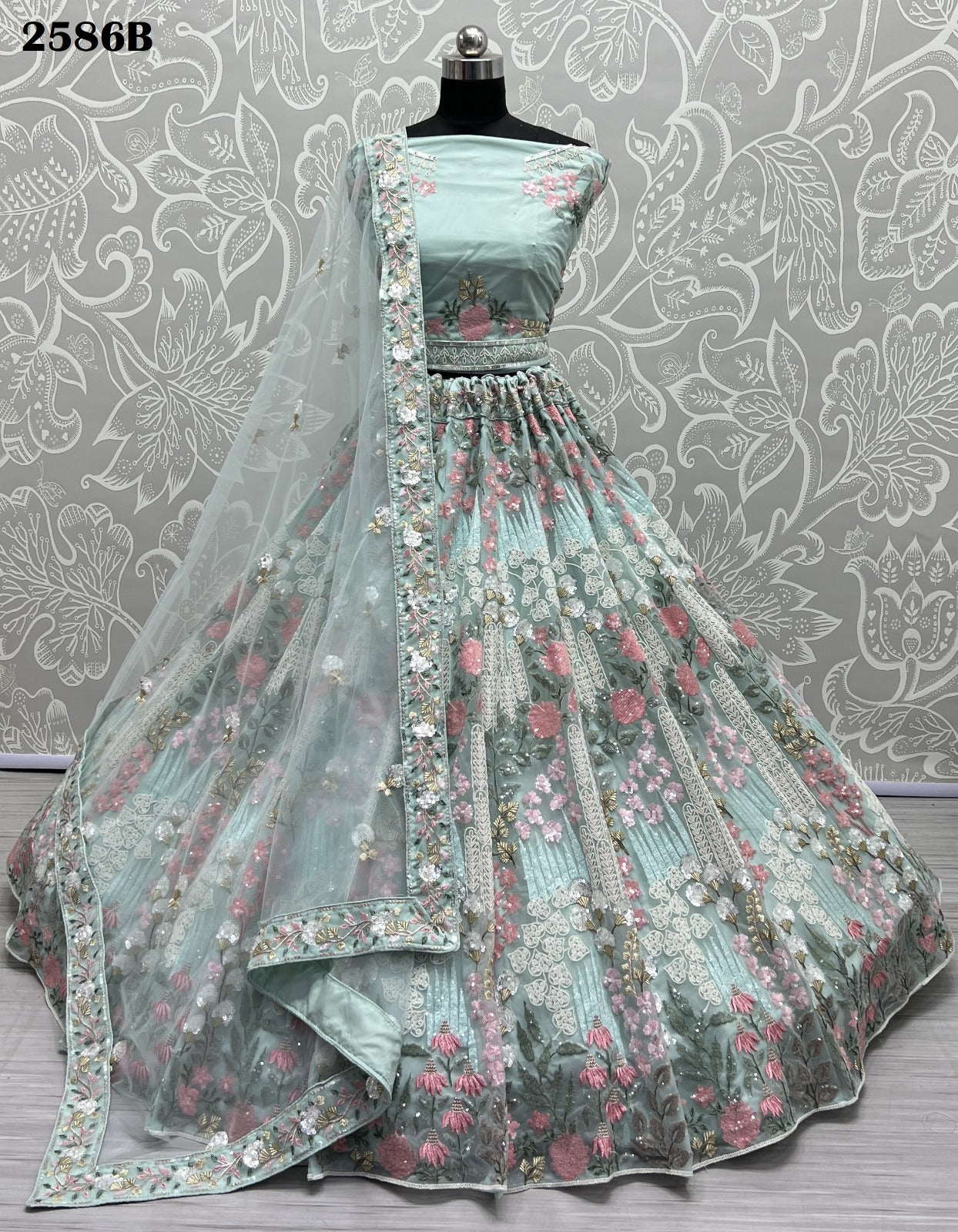 2586B Anjani Art Lehenga Choli
