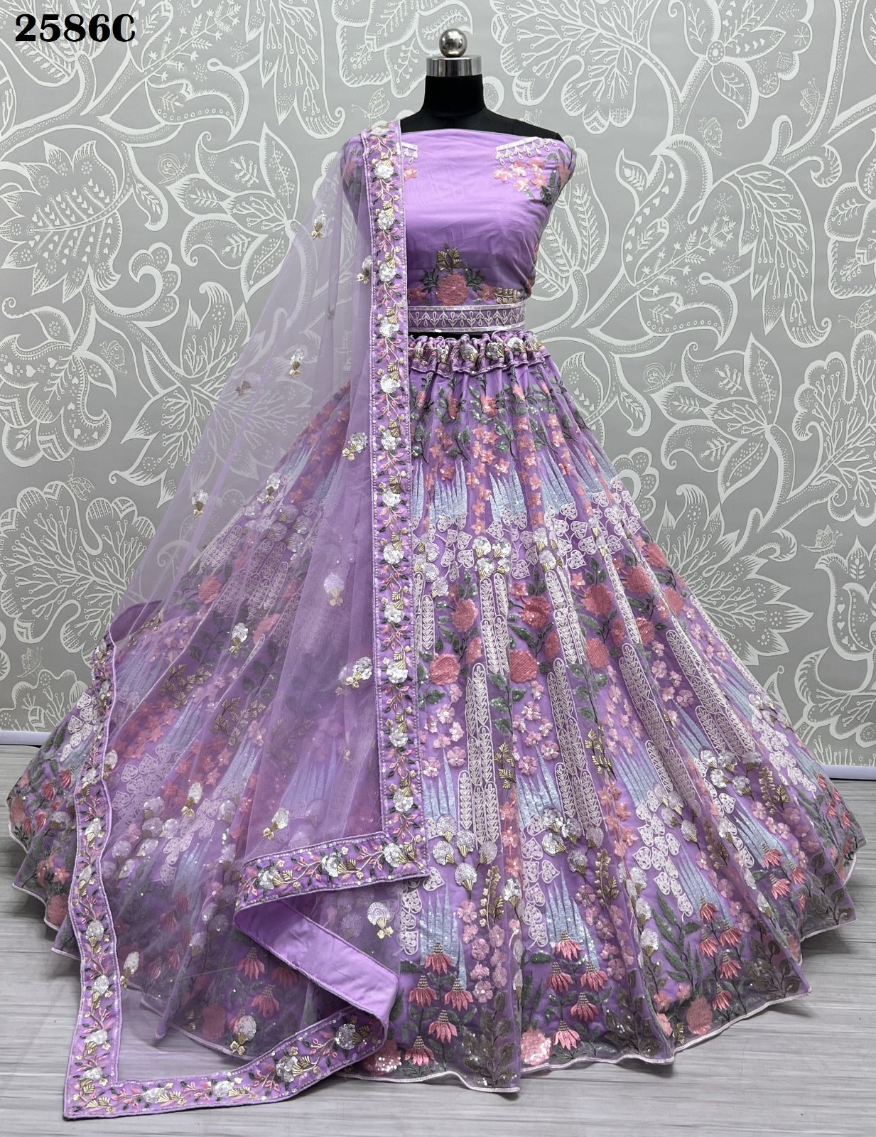 2586C Anjani Art Lehenga Choli