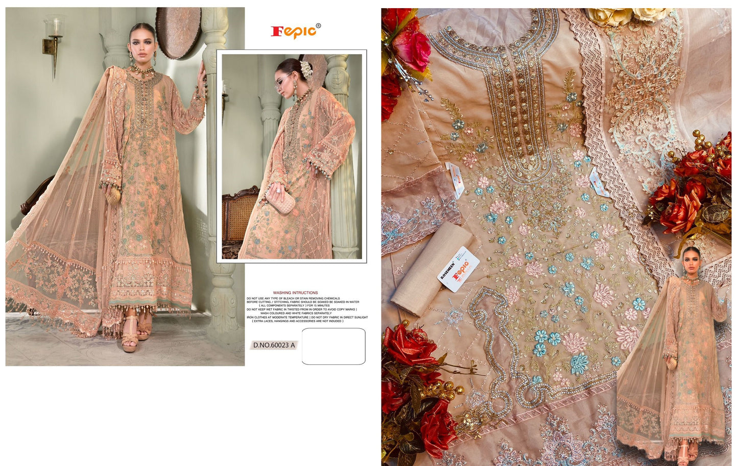60023 Rosemeen Fepic Pakistani Salwar Suits