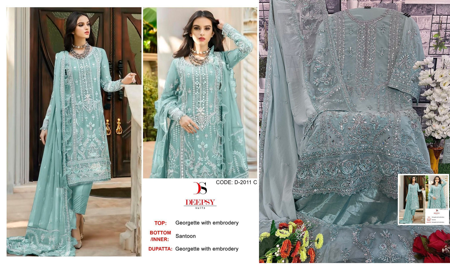 2011C Deepsy Pakistani Salwar Suits