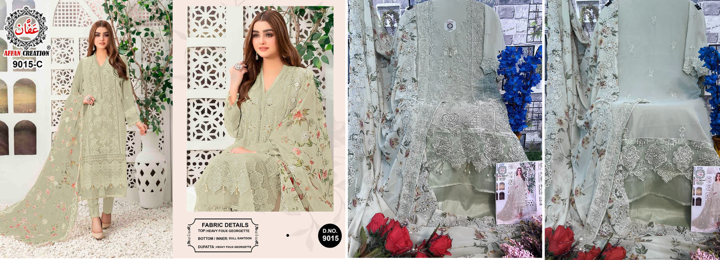 9015C Affan Creation Pakistani Salwar Suits